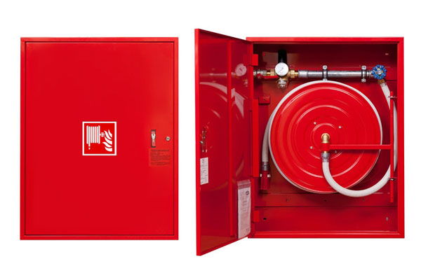 Fire boxes fire hoses